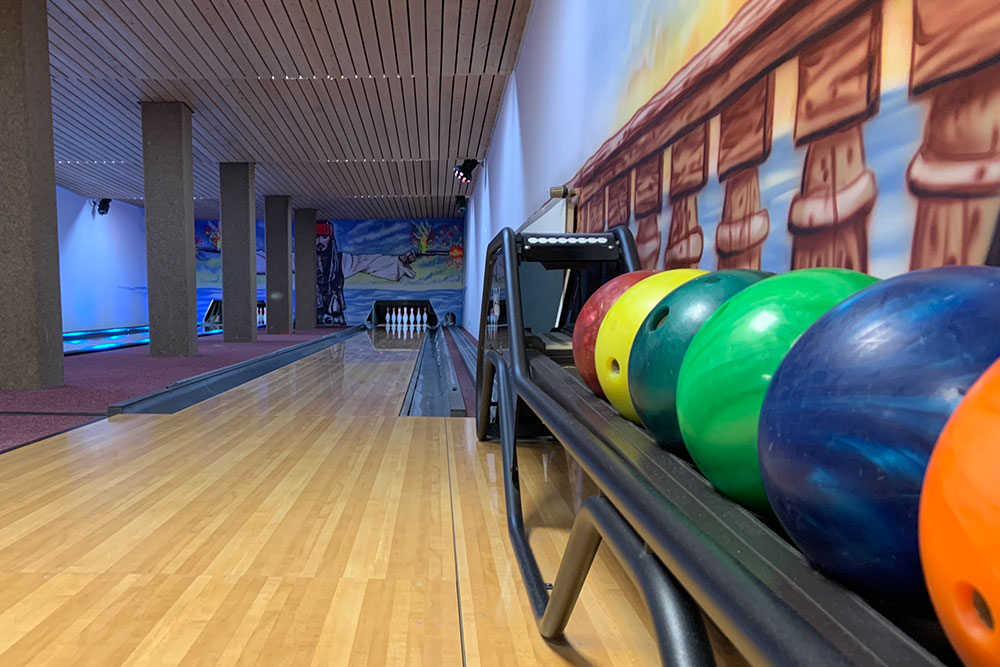 Unsere Bowlingbahn